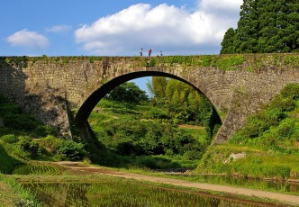 Tsujunkyo Bridge in Kumamoto