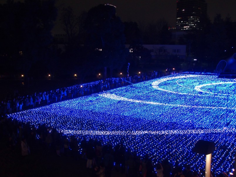 东京Midtown的冬季亮灯活动