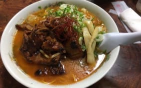 Himawari horumon ramen