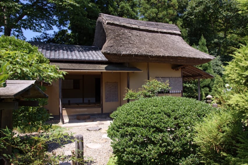 Meimei-an Teahouse and garden