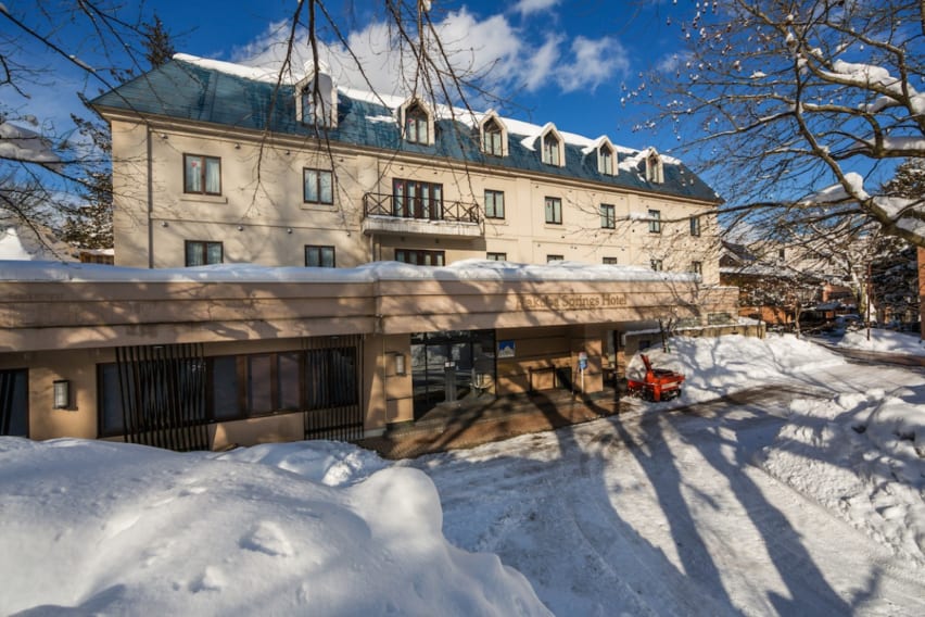 Hakuba Springs hotel exterior