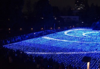 东京Midtown的冬季亮灯活动