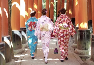 Kimono Dressup in Kyoto