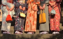 Wandering Kamakura in Kimono