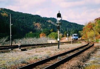 Enjoying Spectacular Landscapes from Akita Nairiku Jukan Railway Train